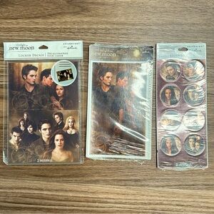 New Retired Hallmark Twilight New Moon Sticker, Locker & Notebook Decal